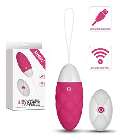 Bala Vibradora Recargable Estimulador Femenino Huevo Control