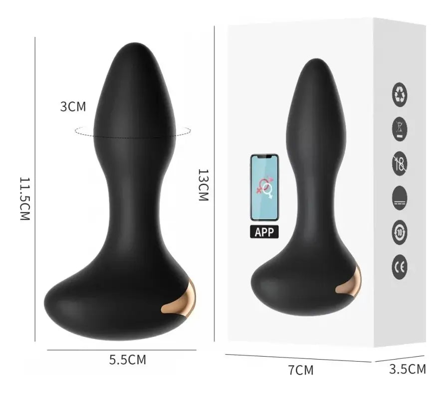 Plug Vibrador Anal Con App We Love Lilo