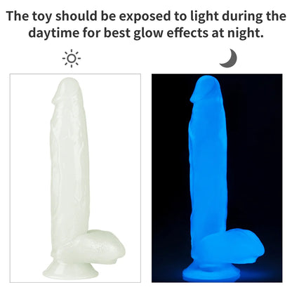 Dildo consolador luminiscente Lumino 20,5cm LOVETOY