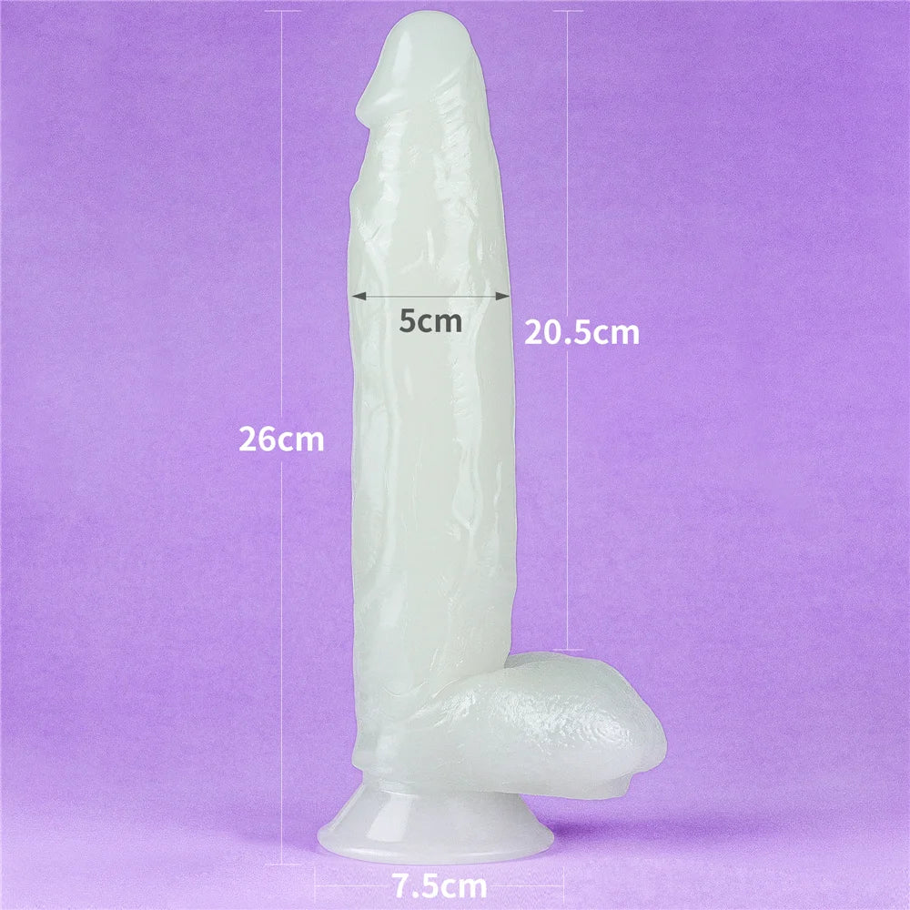 Dildo consolador luminiscente Lumino 20,5cm LOVETOY